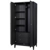 Armoire in Peppercorn Finish - 4 of 4