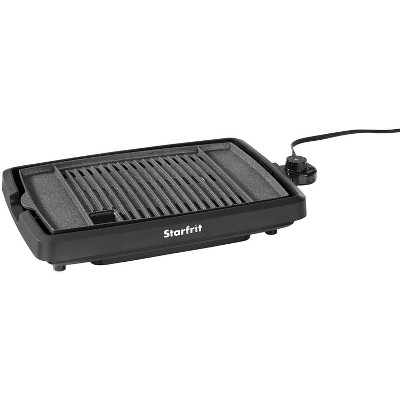 The Rock by Starfrit Smokeless Electric Indoor Grill - Black