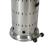 Gulches 48,000 BTU Outdoor Propane Patio Heater - Stainless Steel Burner, Wheels & Cover, Triple Safety Protection, Commercial/Residential Use - 3 of 4