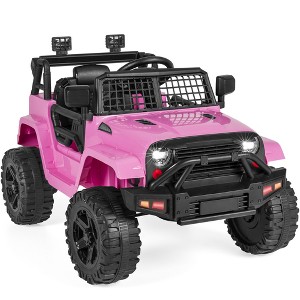 Best Choice Products 12V Kids Ride On Truck Car w/ Parent Remote Control, Spring Suspension, LED Lights - 1 of 4