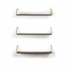 FONTOI Triple Storage Shelves Wall Mounted, Hanging Shelf with Metal Brackets for Collectibles, Decor, Books, Walnut, 24"*7"*5" - 4 of 4
