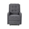 Modern Recliner Chair,Manual Recliner Chair with 360-Degree Swivel-The Pop Home - 4 of 4