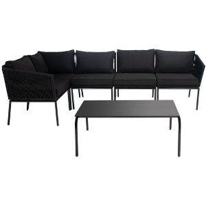 Remsin Living Set - Indoor/Outdoor - PAT7521 - Safavieh - 1 of 4