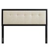 Modway Draper Tufted King Fabric and Wood Headboard - 2 of 4