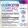 Quercetin Supplement Capsules for Heart, Respiratory, Allergy & Immune Support - 60 Capsules;120 Capsules - 2 of 4