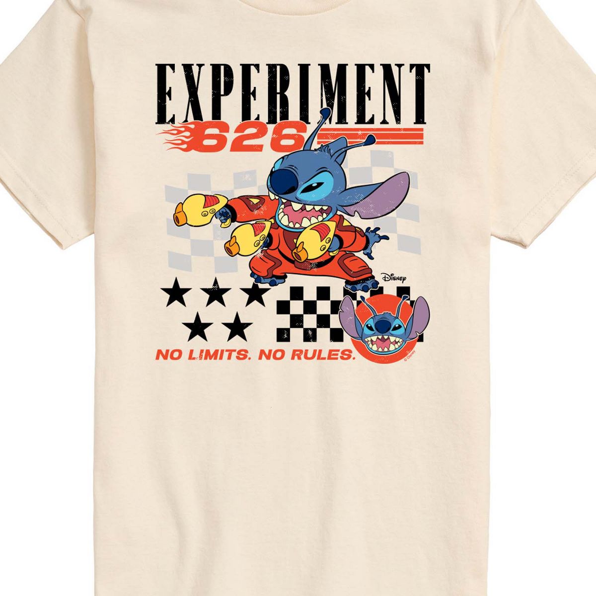 Men's - Lilo & Stitch - Stitch Racing Jersey Short Sleeve Graphic T-Shirt - thumbnail 10