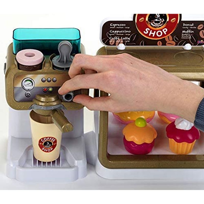 Theo Klein Toddler Kids Mini Toy Coffee Shop Store and Role Play Set for Boys and Girls with Play Food, Coffee Maker, and Kitchen Accessories, 3 of 7