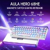 AULA Hero68 HE 60-Key Wired Hall Effect Gaming Keyboard, Magnetic Switch, RGB, Rapid Trigger and Response, Adjustable Actuation - 2 of 4