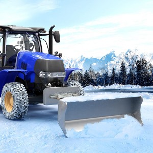 1/4" Skid Steer Attachment Plate Quick Attach Mount Plate Compatiblewith Dingo Ditch Witch Skid Steers Steel Color Coated with Anti-Rust Oil - 1 of 4