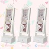 Kids Jewelry Cabinet with Full-Length Mirror, Freestand Mirror with Storage Drawers, Kids Vanity Dress Up Mirror - 2 of 4