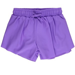 RuffleButts Girls UPF50+ Active Butterfly Shorts - 1 of 1