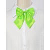 Allegra K Women's Pre-tied Adjustable Solid Color Bowknot Bow Ties - 2 of 4