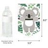 Big Dot of Happiness Koala Cutie - Bear Birthday Party and Baby Shower Bunting Banner - Party Decorations - Koalafied To Party - 2 of 4