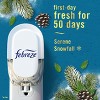 Febreze Luxe Plug Dual Air Freshener Refills - Serene Snowfall - 1.75 fl oz/2ct - 3 of 4