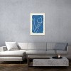 Sophisticated Lines on Blue VII by Maximiliano Casal Unframed Wall Canvas - iCanvas - 3 of 4
