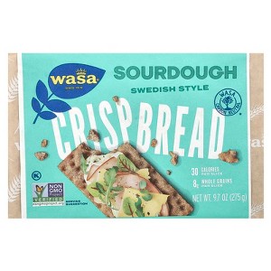 Wasa Flatbread, Crispbread, Sourdough, 9.7 oz - 1 of 2