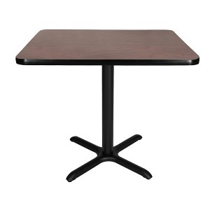 36" Square Composite Core Dining Table: Non-Extension, Modern Style - Hampden Furnishings - 1 of 4