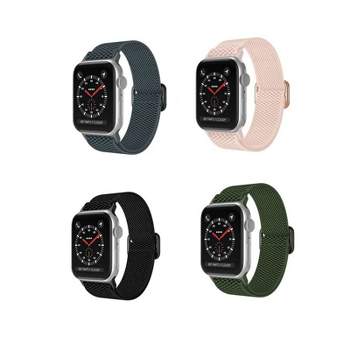 Marge Plus for Apple Watch Band Series Ultra 8 7 6 5 4 3 2 1 SE 38mm 40mm  41mm 42mm 44mm 45mm 49mm Women and Men, Stainless Steel Mesh Loop Magnetic