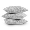 16"x16" Ninola Design Knitting Texture Wool Winter Square Throw Pillow White - Deny Designs - 3 of 4