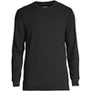 Lands' End Men's Knit Rib Crewneck Pajama Shirt - 3 of 3