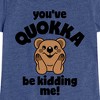 Girls' - Instant Message - Youve Quokka Be Kidding Me Fitted Short Sleeve Graphic T-Shirt - 2 of 4