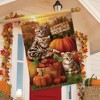Fall Kittens Pumpkins House Flag Apple Basket Autumn 28" x 40 Briarwood Lane - 4 of 4