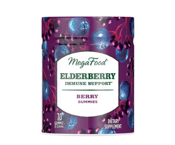 MegaFood Elderberry Immune Support Gummies - 70ct