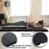 FDW Yoga Arts Mat Gymnastics Mat Wrestling Mat Tumbling Mat Gym Mat Folding Gymnastic Mat Thick PU Leather Exercise Mat for Tumbling Stretching - 4 of 4