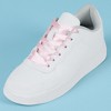 Allegra K Flat Satin Ribbon Solid Color Sports Shoes Sneakers Shoe Laces 2 Pairs - 2 of 4