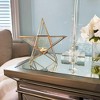 Pavilion Gift Company- In the Sky - 8.75" Gold Star Shaped Tealight Holder Tealight Candle Memorial Bereavement Remembrance Funeral Tribute Home Decor - 2 of 4
