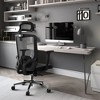 SUGIFT Ergonomic Office Chair High-Back Task Chair with Lumbar Support Swivel - 2 of 4