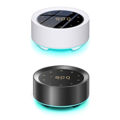 White Noise Machine with 30 High Fidelity Soundtracks, 7 Colors Night  Lights, Full Touch Metal Grille and Buttons, Timer and Memory Features,  Plug in