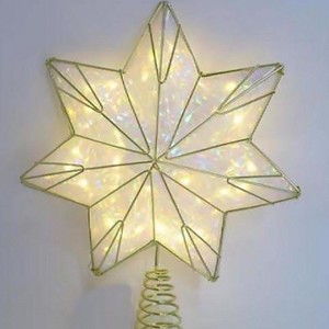 Celebrations Tree Topper, LED Warm White Star 12 in. - 1 of 1