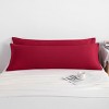 2 Pack Brushed Microfiber Body Pillowcases, Super Soft Body Pillow Cover with Envelope Closure - NTBAY - 4 of 4