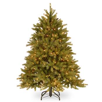 National Tree Company 4.5 ft. Jersey Fraser Fir Tree with Clear Lights