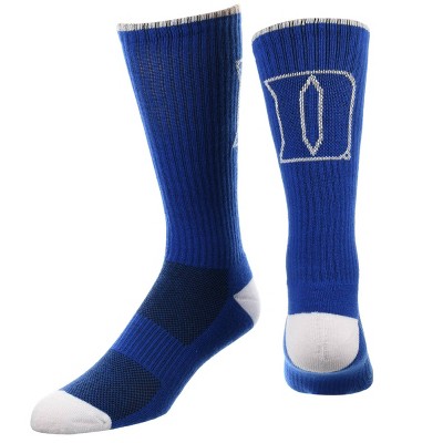  NCAA Duke Blue Devils Big Game Crew Socks 10-13 