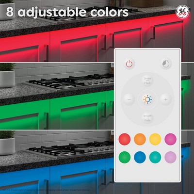 48-Inch Color-Changing LED Tape Light with Remote