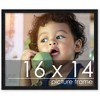 PosterPalooza | Classic Modern Black Picture Frame - UV Acrylic, Backing Board, Hanging Hardware Included - 2 of 4