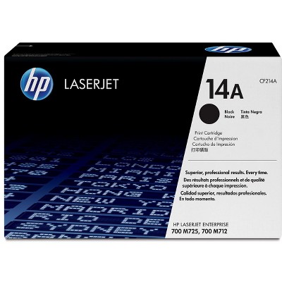 HP Inc. 14A Black Original LaserJet Toner Cartridge, ~10,000 pages, CF214A