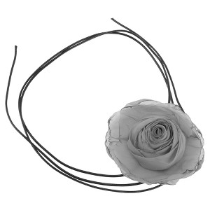 Unique Bargains Dried Rose Pattern Adjustable choker necklace Wrap around wrist bracelet 1 Pc - 1 of 4