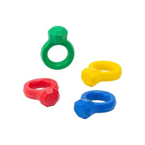 4-Color Wedding Ring-Shaped Crayons - 24 Pc. - 1 of 2