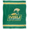 Norfolk State University Primary Logo Silky Touch Blanket White 50x60 - 2 of 4