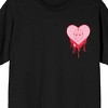 Friday The 13th Mask Mirror & Bloody Hand Crew Neck Short Sleeve Men's Black T-shirt - 3 of 4