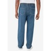 KingSize Men's Big & Tall Loose Fit Comfort Waist Jeans - 3 of 4