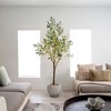 Nearly Natural 6-ft Lighted Artificial Fruiting Olive Tree with 280 Warm White LED Lights - 4 of 4