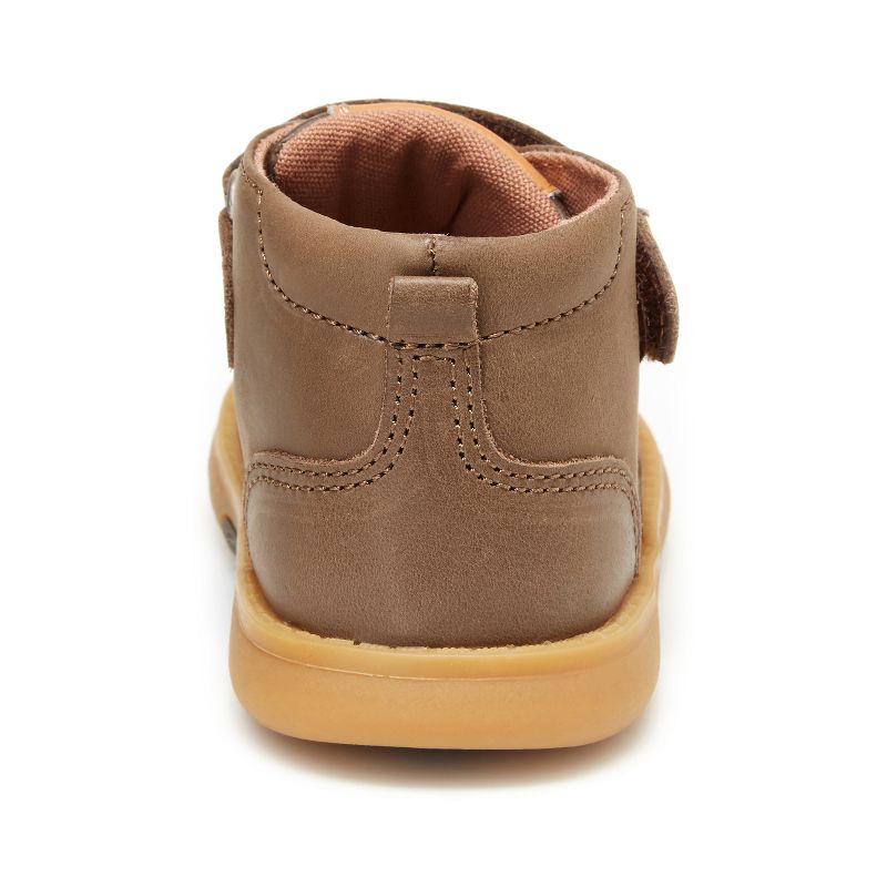 Stride Rite Quinn Kid's Leather Easy On/Off Boot | 7.5 | Brown, 3 of 10