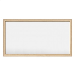 Apmir High-Strength Tempered Glass and Aluminum Alloy Framed French Cleat Mounted Wall Decor Mirror in matte black with 5-Year Warranty - 1 of 4