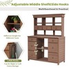 YOOCOZZ  Garden Potting Bench with Drawers & Shelves - 3 of 4