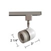 Pro Track Dylan White 8.5W LED Track Head for Halo System - 3 of 3