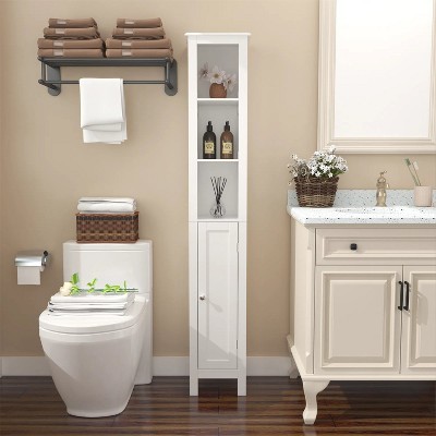 LunaLulinlk 66.92" Tall Kitchen Storage Cabinet with Adjustable Shelves